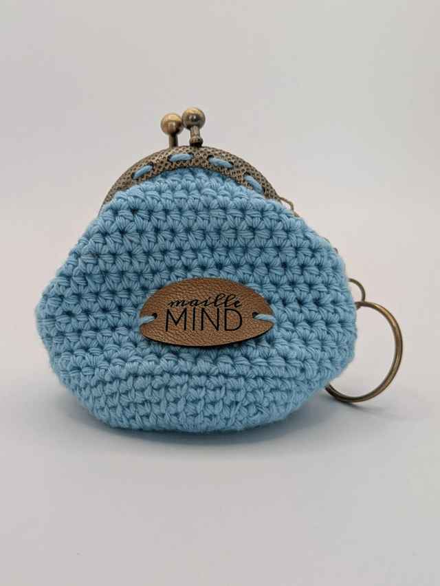 Mini minaudière bleue