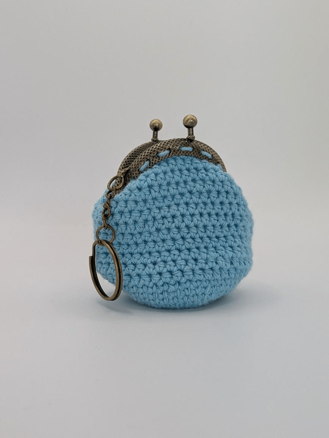 Mini minaudière bleue
