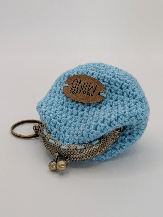 Mini minaudière bleue