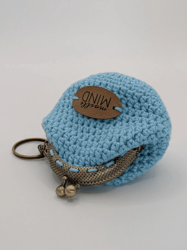Mini minaudière bleue