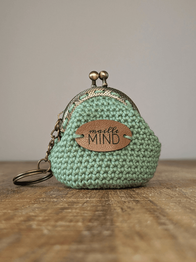 Mini minaudière verte